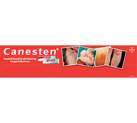 Canesten Cream Shelf Liner